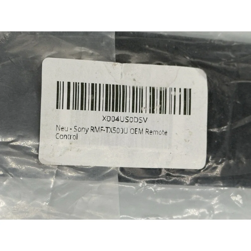 Sony RMF-TX500U Replacement Remote for XBR-48A9S XBR-49X800H XBR-49X950H New!